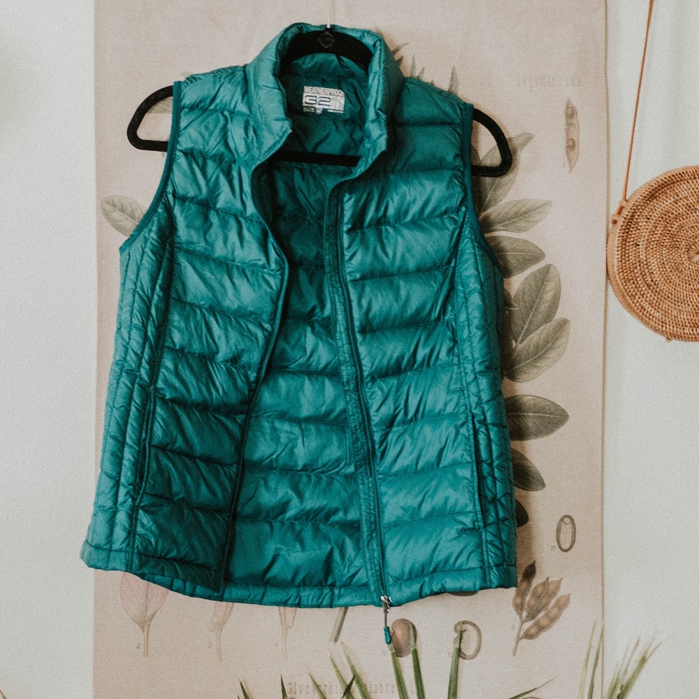 Teal Vest